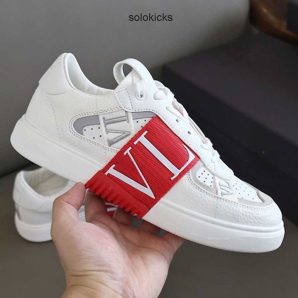 

dust valentinolies pattern men's and box women shoes cowhide luxury designer with brand original bag ribbon lychee zs0e