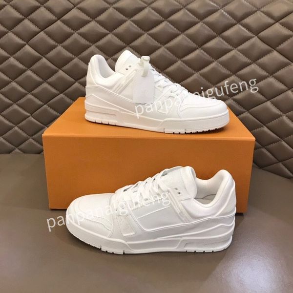 

2023 new women designer casual shoes white black pink blue green red calf leather lace-up sneaker rubber sole trainers flatplatform sneakers