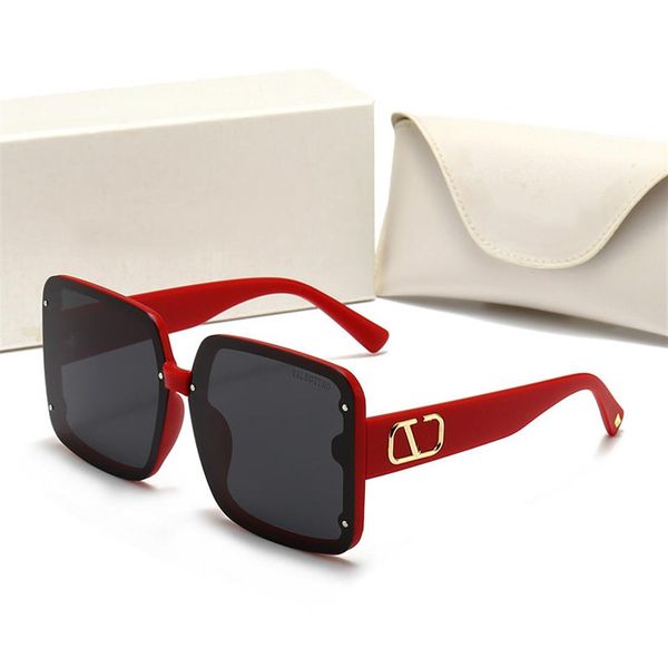 

designer sunglasses luxury polarized sunglass personality uv resistant popular men women goggle for women eyeglasses frame vintage275m, White;black