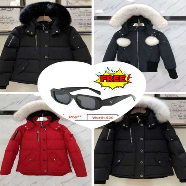 

23ss casual mens moose down jacket outwear outdoor doudoune man winter coat parkas usa knuk warm clothings s-xxl, Black