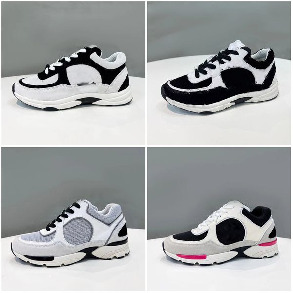 

calfskin reflective designer sneakers casual shoes vintage suede trainer shoes men women sneaker man increasing leather platform shoe luxury