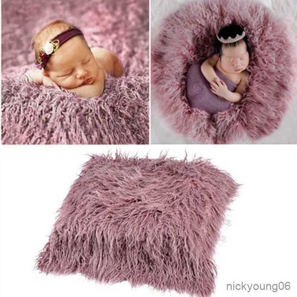 

blankets pcs/set children blanket kids baby wrap headband props newborn p basket padding accessory r230824