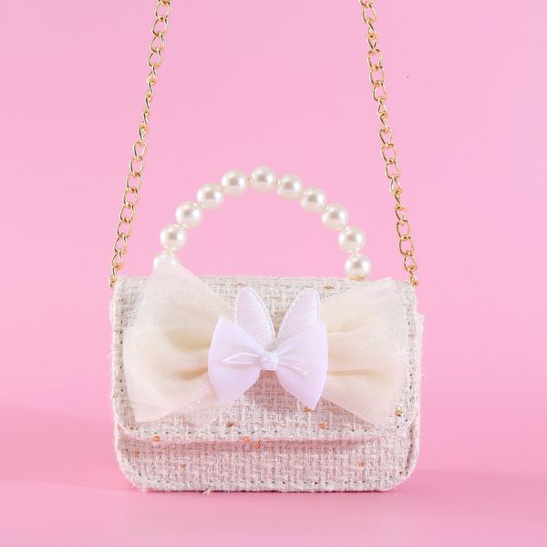 

handbags kids plush purses and handbags cute lace bowknot little girls princess messenger bag baby coin pouch toddler purse 230823, Black