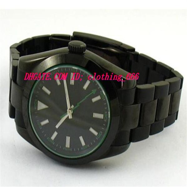 

luxury watch automatic mechanical movement case ceramic bezel sapphire black stainless steel bracelet men watchs236q, Slivery;brown