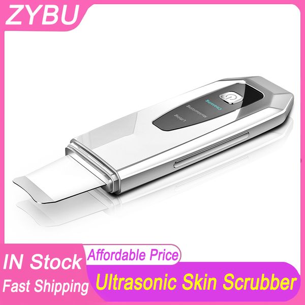 

ultrasonic skin scrubber peeling blackhead remover deep face cleaning ultrasonic ion ance pore cleaner facial shovel cleanser skin care beau