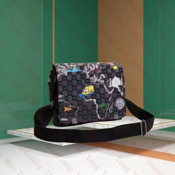 

m45272 men's crossbody postman bag luxurys designers bags men purses classic style fashion bag messenger bagss sacoche pouch women'