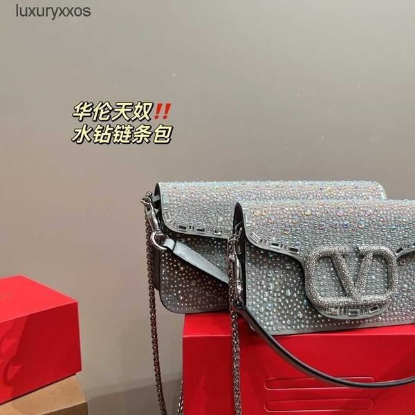 

fashion french valentinoc bags bag lady 2023 evening purse upscale handbag stick versatile classic light luxury womens shiny tote bag wallet