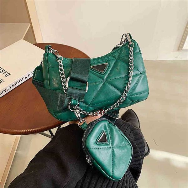 

handbag zwkv three in one rhombic lattice single chain korean version net red messenger underarm handbags sale up to 70% off