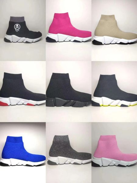 

toddler kid shoe designer boy black basketball sneakers eu 26-35 athletic girls pink walking shoes wholesale socks boots kids