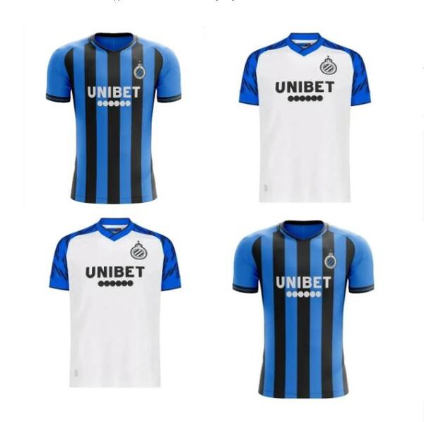 

23 24 club brugge soccer jerseys men kids 2023 2024 maillot foot jutgla lang home away meijer onyedika football shirt fan version vanaken sk, Black;yellow