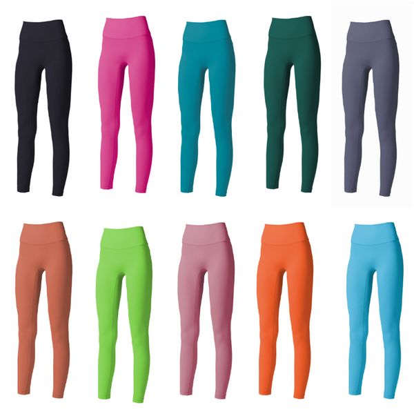 

ll womens yoga outfit running slim pant exercise sportswear high waist fitness wear girls elastic tights skinny gym pant fast dry
