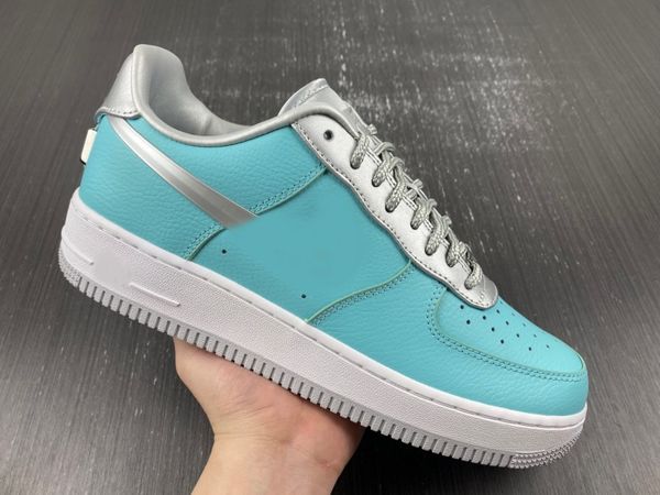 

designer af 1 low 1837 shoes sky blue silver running shoes platform outdoor sneakers trainers for men and women 36-48.5 us4-14, Red;white