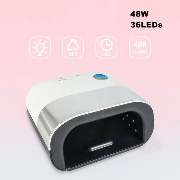 

nail dryers smart uv led lamp nail dryer 48w 36pcs leds gel polish intelligent auto sensor nails equipment quick-drying nails dryers 230824