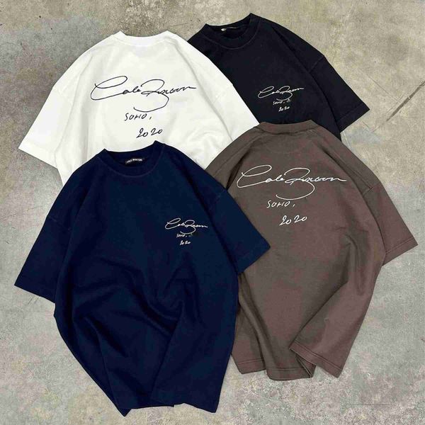 

summer short sleeve tshirts men women cotton tee cb designer tshirt cole signature sweatshirt men's casual round neck pullover shirt 4x, White;black