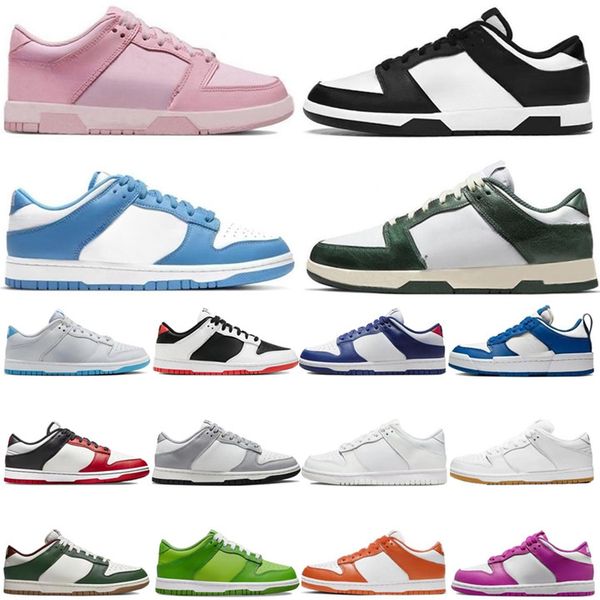 

low retro white black panda valentine day triple pink miami hurricanes concepts orange lobster mans womens running shoes 36-45 j8m9#