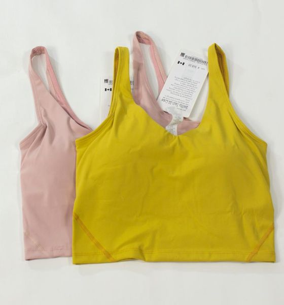 

ll0206 women yoga outfits summer vest girls running trainer sport bra ladies casual sleeveless sportswear gym exercise fitn7762306