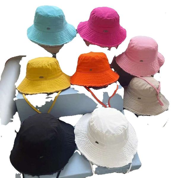 

2023woman designer bucket hats summer le bob artichaut sun hat, Blue;gray