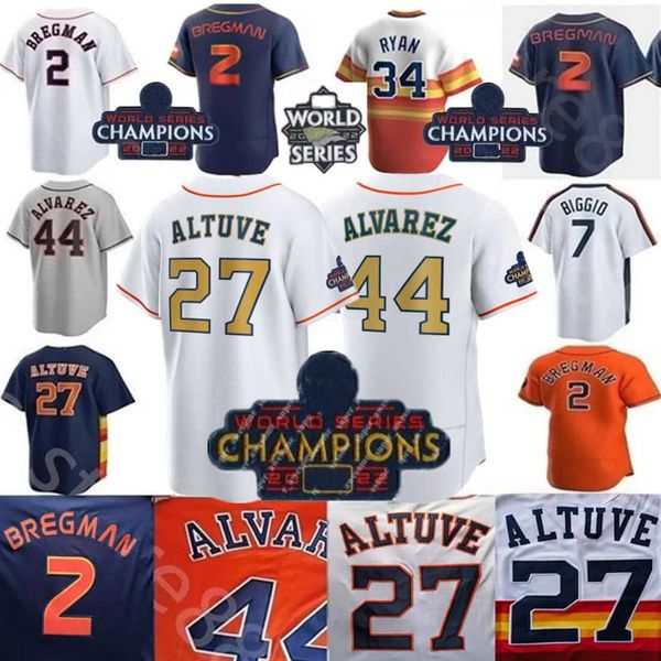 

2023 custom s-4xl alvarez jersey 44 alvarez 7 biggio 27 jose altuve 34 nolan ryan george springer michael brantley yuli gurriel 2 alex bregm, Blue;black