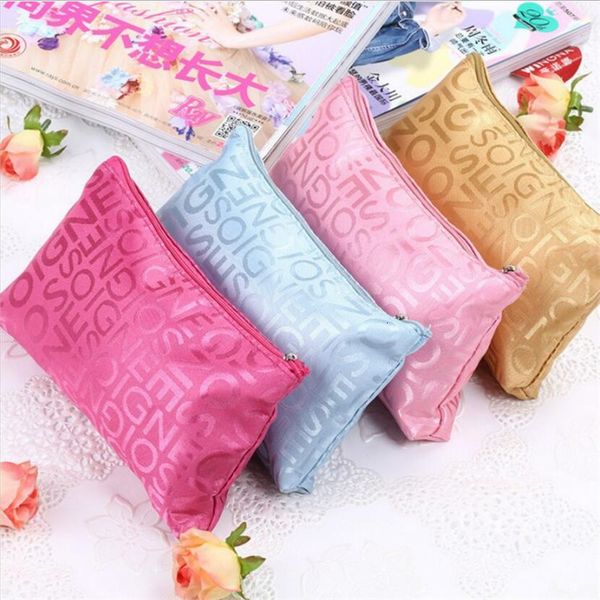 

cosmetic bags cases women cosmetic bag portable cute multifunction beauty zipper travel letter makeup bags pouch toiletry organizer holder t