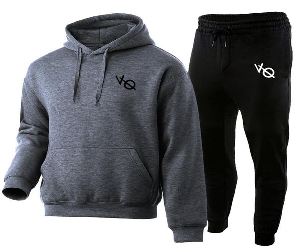 

2021 new autumn men039s sets 2piece hoodiespants harajuku sport suits casual menwomen sweatshirts tracksuit brand sportswear5914726, Gray