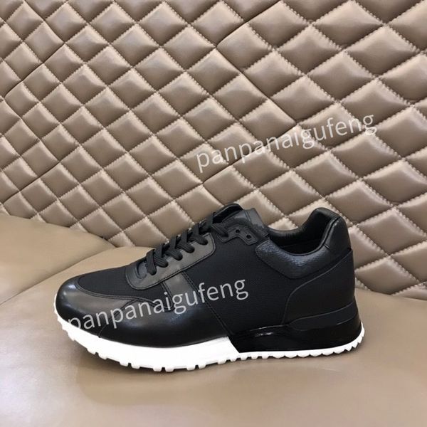 

r sports shoes casual shoes calfskin leather white red blue letter overlay platfor low sports shoes training shoes sizes 39-45 rd220907, Black