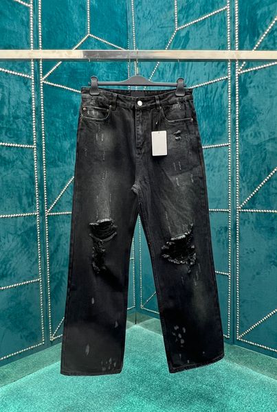 

men's plus size pants 2024ss unwashed selvedge mens raw denim jeans indigo small quantity wholesale price japanese style cotton japan r, Black;brown