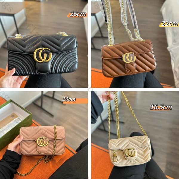 

marmont designers bags women shoulder bag chain womens handbag leather messenger bag black gold luxurys designers bags classic crossbody lad