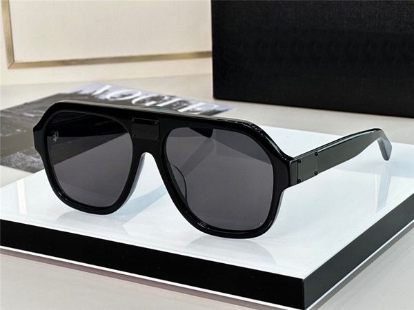 

new fashion design pilot sunglasses 4433 acetate frame sporty shape elegant and popular style versatile outdoor uv400 protection eyewear, White;black