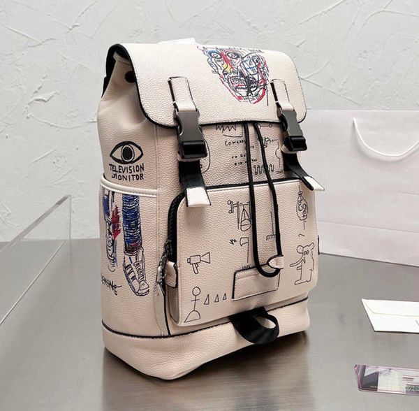 

2023 coac track casual leather shoulders mens pack designer backpack computer bags totes wallet handbags with belt strap composite bag size