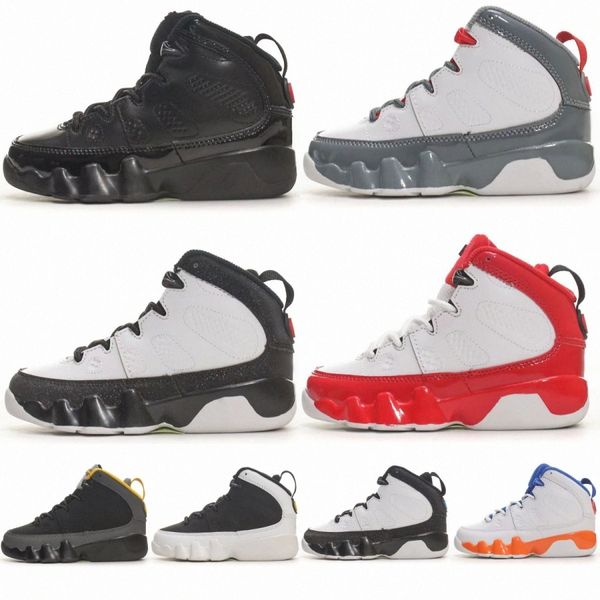 

kids designer sneakers  basketball  toddler shoes boys girl children youth trainers university blue dark charcoal gold city of flight whit, Black