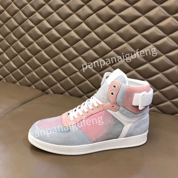 

luxury designer casual shoes white black blue red lace up sports shoes, leather rubber soles training shoes flat sports shoes rd220901 size3