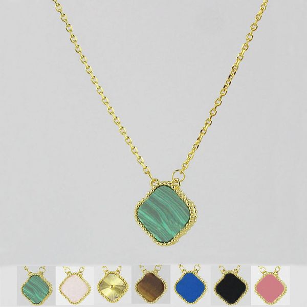 

designer necklace designer jewelry clover necklace pendant necklaces luxury brand four leaf clover stainless steel 18k gold silver valentine