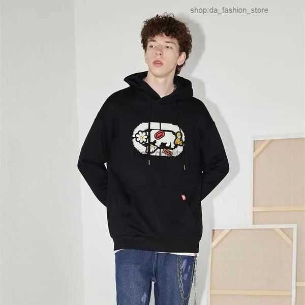 

2023 ecko hoodie spider hoodie sp5der mens designer summer streetwear short sleeve men women hip hop tee asian size m-xxl 15 zj86, Black