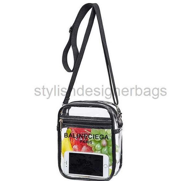 

sell pvc transparent crossbody bag designer bag clear shoulder bag personality trend crossbody bagstylishdesignerbags33