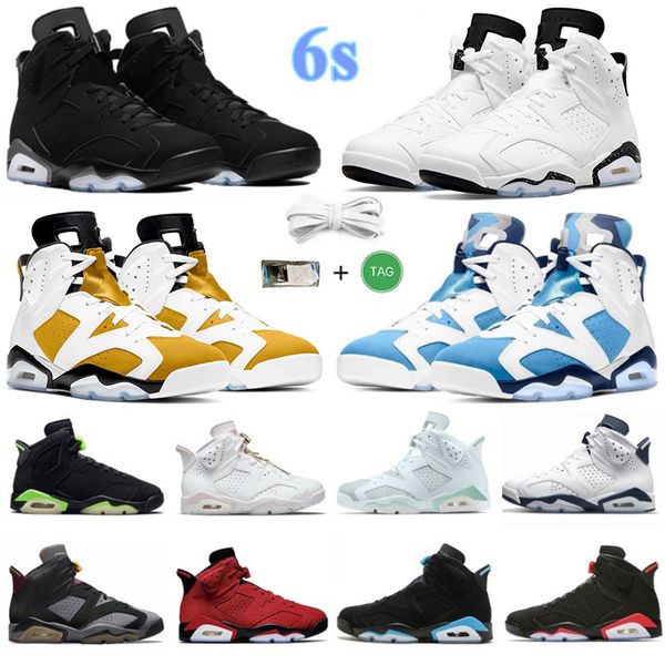 

jumpman 6 6s mens basketball shoes reverseoreo metallic silver georgetown unc red oreo mint foam green midnight navy carmine black men train