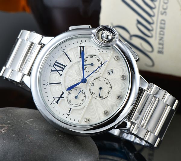 

Man brand designer watches Fashion mechanical automatic luxury watch stainless steel strap Diamond daydate Moon Phase movement wristwatches for men accessory