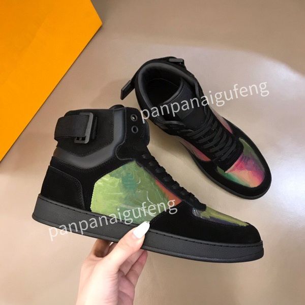 

2023 luxury designer casual shoes white black blue red lace up sports shoes, leather rubber soles training shoes flat sports shoes rd220901