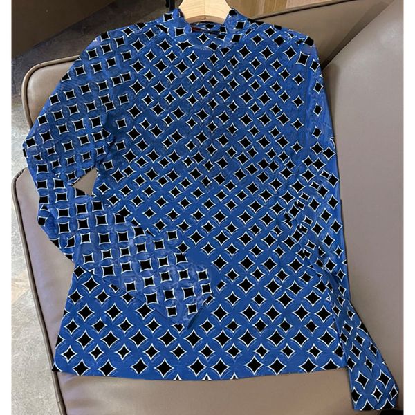 

8.25 fashion print stand collar long sleeve mesh stretchy t-shirt women, White