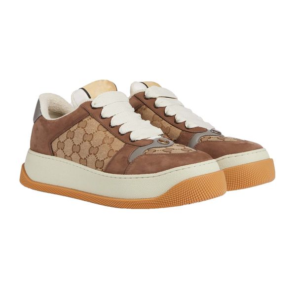 

designer shoes spring thick sole round toe small white shoes classic old flower vintage matsuke shoes fashion versatile elevated casual shoe, Black