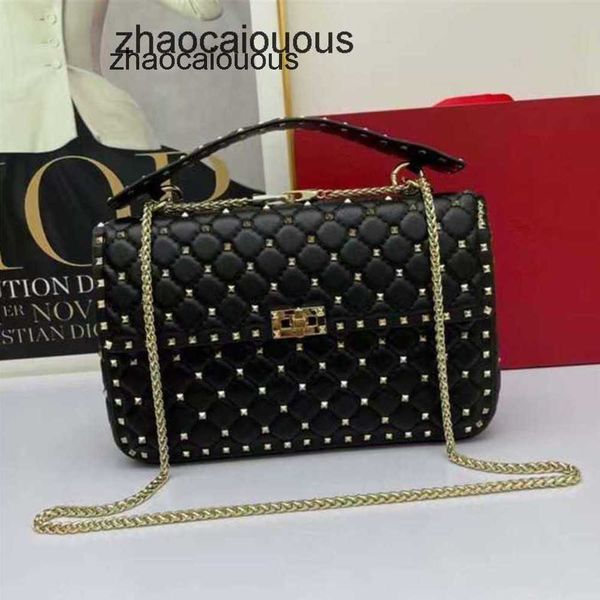 

sheepskin beach classic valantioes luxury bags crossbody lady's women handbags diamond designer fashionable rivet small portable leathe