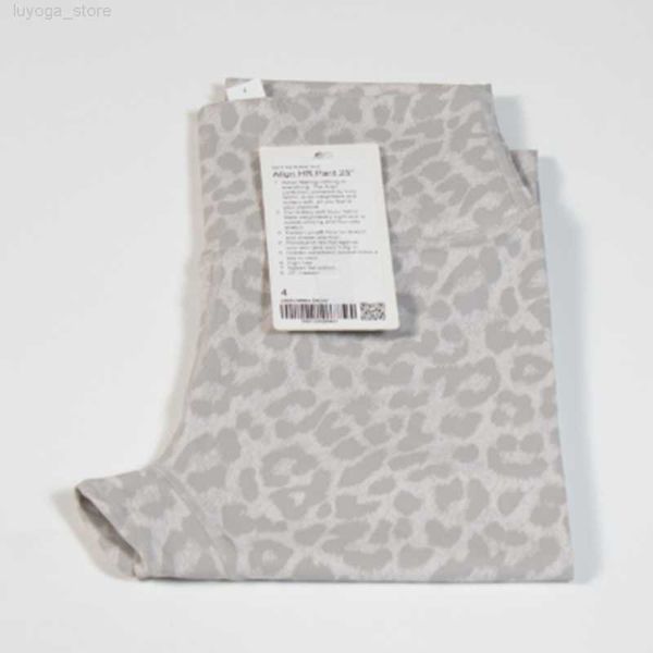 

lu yoga lu-088 ladies leopard print women's yoga pants gym sports running tight butt lift quick dry breathable ladies high waist leggin