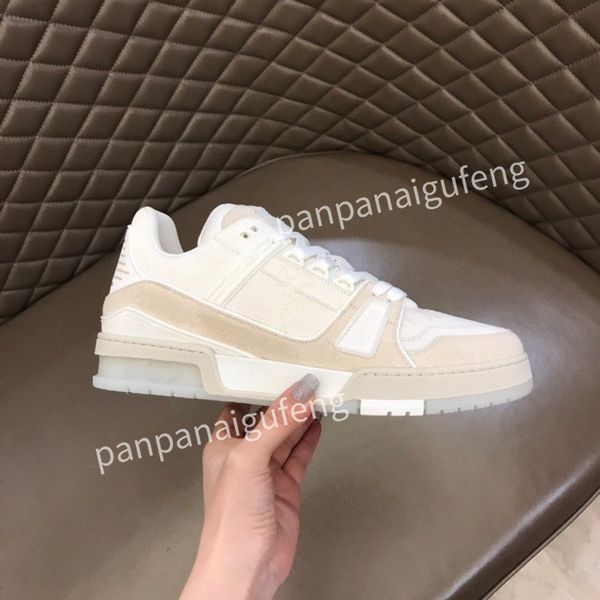 

women designer casual shoes white black pink blue green red calf leather lace-up sneaker rubber sole trainers flatplatform sneakers rd220803