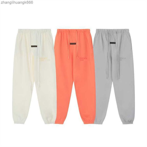 

mens pants new pants with panelled pattern loose drawstring sport pant casual nine points sweatpants for man woman size s-xl #886, Black