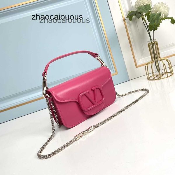 

shoulder valantioes bags buckle designer luxury crossbody handbags women handbag color portable mini dinner fashion cowhide chain women&#039