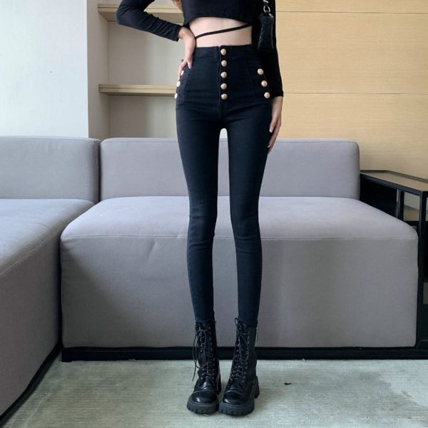 

women's jeans wholesale spring summer autumn fashion casual denim women pants woman female ol black jeans bay5058 230825, Blue
