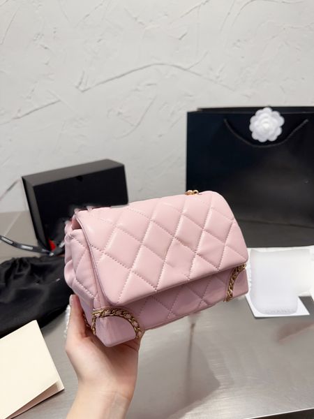 

2023 fashion casual women's exquisite diamond chain shoulder crossbody bag