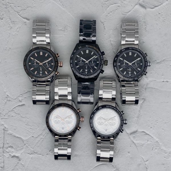 

tag heuer watch for mens aaa quality watches womens 316l steel watch band mens watch designer luxury watches steel large dial 40mm men and w, Slivery;golden