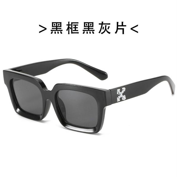 

offs sunglasses net red european and american tide the same square glasses accessories female wholesunglasses 19dtd332n, White;black