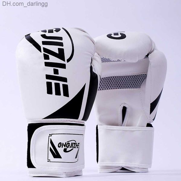

boxing gloves taekwondo boxing training defensive gloves wear-resistant breathable waterproof fitness gloves kid equipment q230825, Black