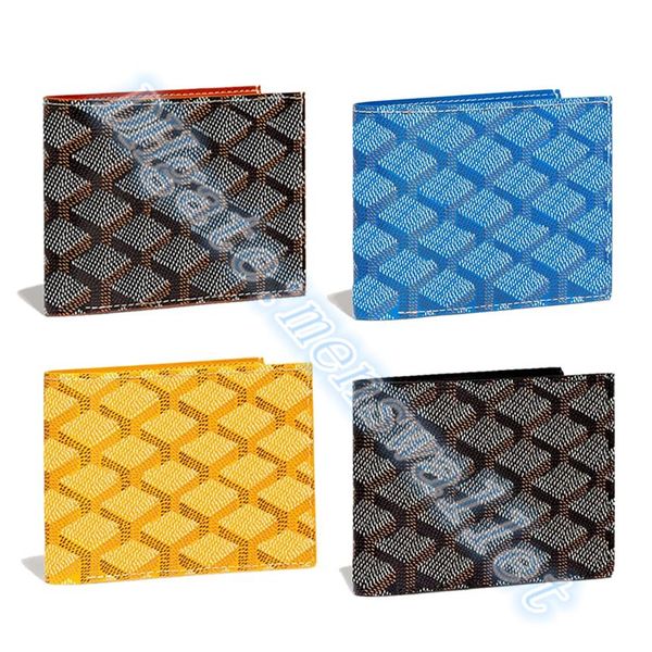 

men luxury genuine leather purse card holder cover luxurys designers bag fashion whole wallet women's coin short square m239e, Red;black